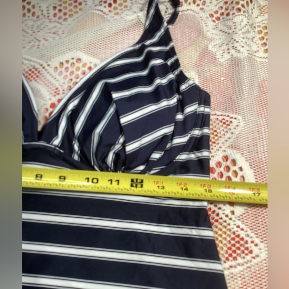 NWT CITY CHIC STRIPE TANKINI - Picture 11 of 16